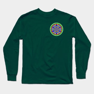 Abstract Geometric Designs 08 Long Sleeve T-Shirt